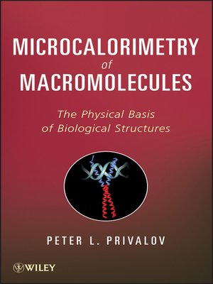 cover image of Microcalorimetry of Macromolecules
